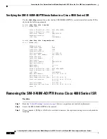 Предварительный просмотр 8 страницы Cisco SM-X-NIM-ADPTR Connecting