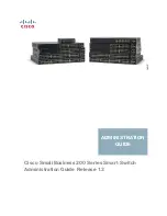 Cisco Small Business 200 Administration Manual предпросмотр