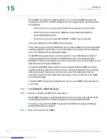 Предварительный просмотр 262 страницы Cisco Small Business 300 Administration Manual