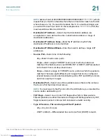 Предварительный просмотр 421 страницы Cisco Small Business 300 Administration Manual