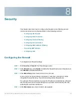 Preview for 83 page of Cisco Small Business RV315W Administration Manual