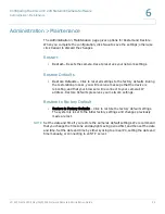 Preview for 84 page of Cisco Small Business VC220 Administration Manual