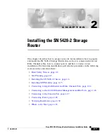 Предварительный просмотр 27 страницы Cisco SN 5428-2 Hardware Installation Manual