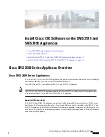 Cisco SNS-3515 series Manual предпросмотр