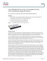 Cisco SPS224G4 Datasheet preview