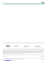 Предварительный просмотр 3 страницы Cisco SR216 Datasheet