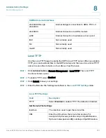 Предварительный просмотр 201 страницы Cisco SR520-FE-K9 Administration Manual