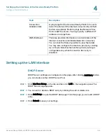 Предварительный просмотр 56 страницы Cisco SRP 526W Administration Manual