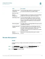 Предварительный просмотр 130 страницы Cisco SRP 526W Administration Manual