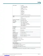 Preview for 4 page of Cisco SRW2016 - Small Business Managed Switch Datasheet