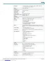 Предварительный просмотр 3 страницы Cisco SRW224G4 - Small Business Managed Switch Datasheet