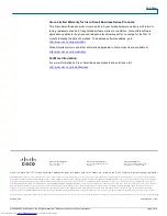 Предварительный просмотр 5 страницы Cisco SRW224G4 - Small Business Managed Switch Datasheet