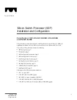 Cisco SSP Series Installation And Configuration Manual предпросмотр