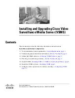 Cisco Surveillance Media Server Installing And Upgrading preview