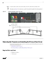 Предварительный просмотр 22 страницы Cisco TelePresence 3000 Installing And Removing