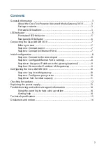 Preview for 2 page of Cisco TelePresence Advanced Media Gateway 3610 Getting Started