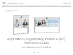 Preview for 1 page of Cisco TelePresence MX700 Reference Manual