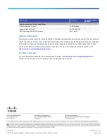 Preview for 4 page of Cisco TelePresence PrecisionHD series Datasheet