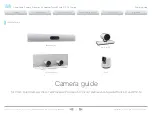 Cisco TelePresence SpeakerTrack 60 Camera Manual preview