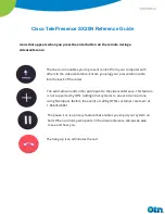 Preview for 4 page of Cisco TelePresence SX20N Reference Manual