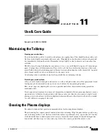 Preview for 195 page of Cisco TelePresence System 3200 Use & Care Manual