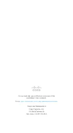 Preview for 8 page of Cisco TelePresence Touch 8 Installation Manual