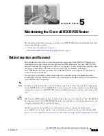 Preview for 117 page of Cisco UBR7225VXR Hardware Installation Manual