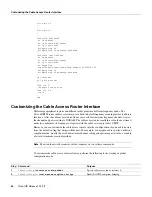 Предварительный просмотр 44 страницы Cisco uBR900 Series Configuring