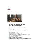 Preview for 1 page of Cisco UC520-8U-4FXO-K9 Getting Started