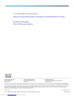 Предварительный просмотр 30 страницы Cisco UCS 6100 Series Spec Sheet