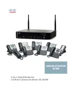 Cisco UNIFIED COMMUNICATIONS UC320W Administration Manual preview