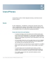 Предварительный просмотр 43 страницы Cisco UNIFIED COMMUNICATIONS UC320W Administration Manual