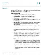 Предварительный просмотр 87 страницы Cisco UNIFIED COMMUNICATIONS UC320W Administration Manual