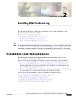 Preview for 25 page of Cisco Unified MeetingPlace  Web Conferencing Installation And Upgrade Manual