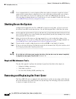 Preview for 158 page of Cisco Universal Broadband Router Cisco uBR10012 Hardware Installation Manual