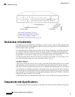 Предварительный просмотр 8 страницы Cisco vEdge 100 Hardware Installation Manual