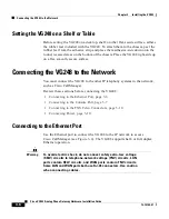 Preview for 36 page of Cisco VG248 - Gateway Hardware Installation Manual