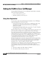 Предварительный просмотр 62 страницы Cisco VG248 - Gateway Software Configuration Manual