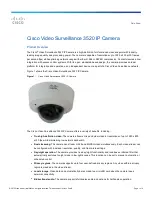 Preview for 1 page of Cisco Video Surveillance 3520 Datasheet