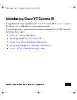 Preview for 5 page of Cisco VT Camera III Quick Start Manual