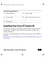 Preview for 7 page of Cisco VT Camera III Quick Start Manual