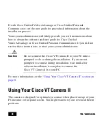 Preview for 10 page of Cisco VT II User Manual