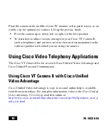 Preview for 12 page of Cisco VT II User Manual