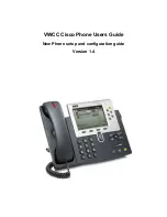 Cisco VWCC User Manual preview