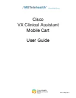 Предварительный просмотр 1 страницы Cisco VX Clinical Assistant User Manual