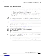 Предварительный просмотр 9 страницы Cisco WAE-INLN-4CG Series Manual