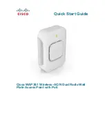 Cisco WAP361 Quick Start Manual предпросмотр