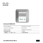 Cisco Webex CP-ROOM Manual preview