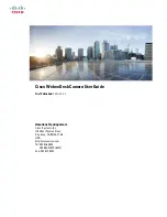 Preview for 1 page of Cisco Webex Desk User Manual