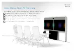 Cisco Webex Room 70 Panorama Installation Manual preview